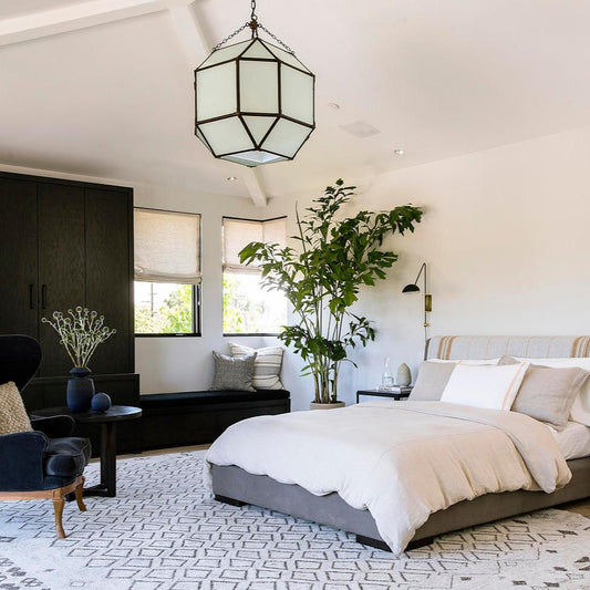 Living areas and bedrooms only